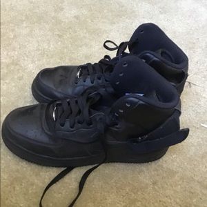Air force one sneakers (black)
